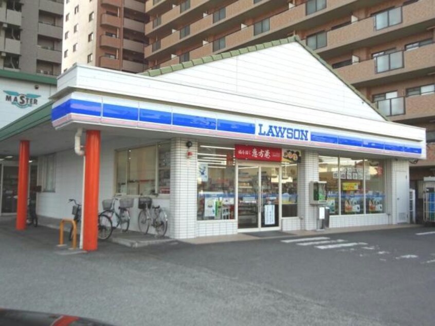 ローソン徳島佐古六番町店(コンビニ)まで487m ライオンズマンション徳島南佐古