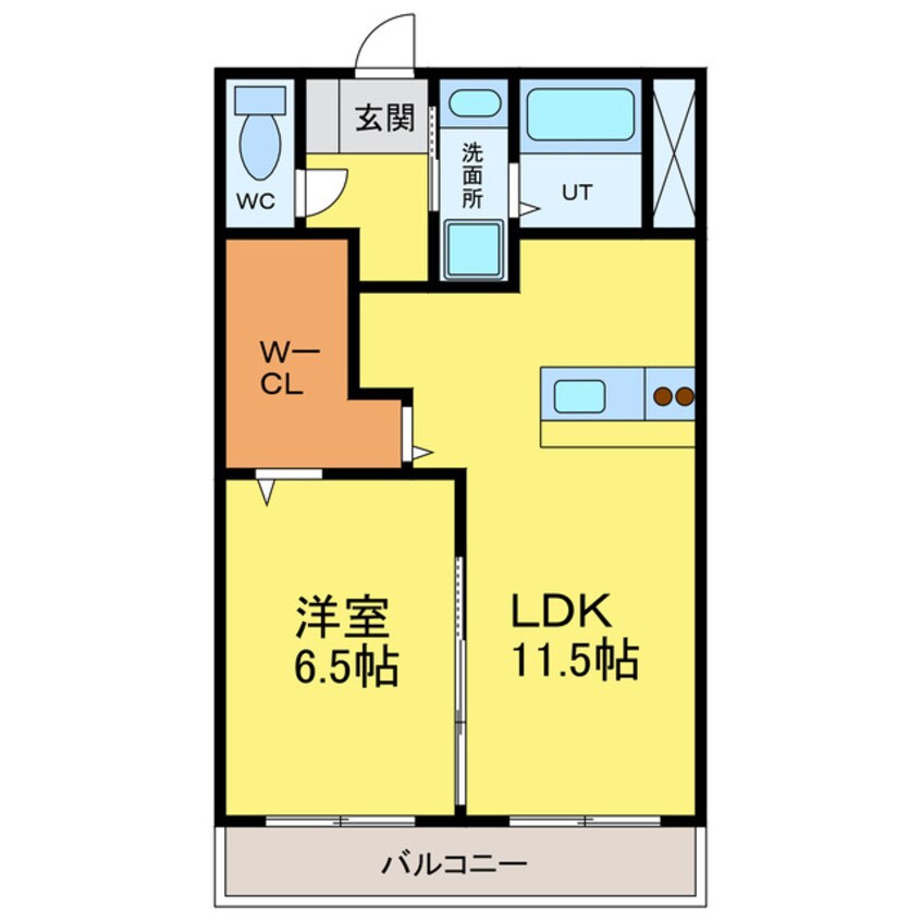 間取図 ボヌールピエス