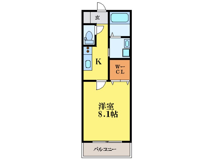 間取図 ボヌールピエス