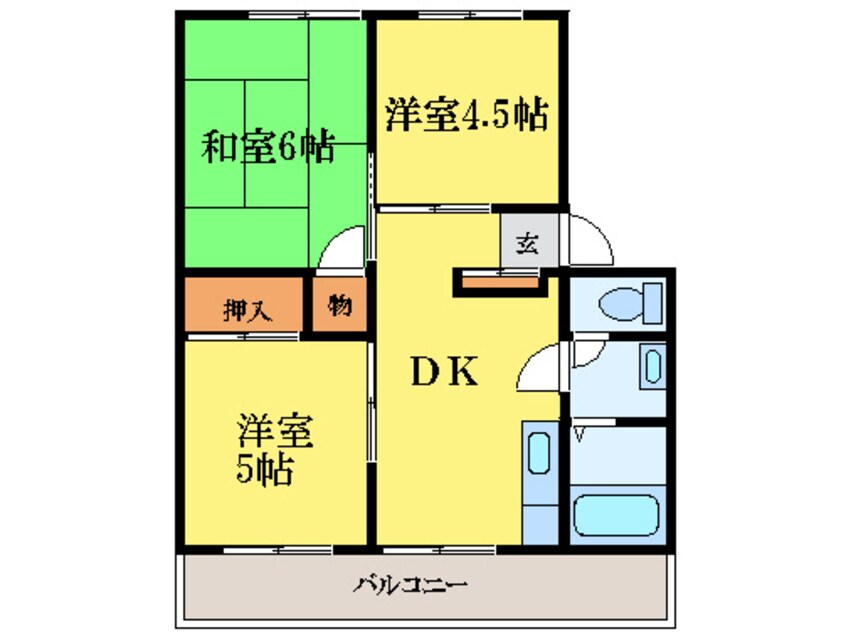 間取図 加渡ビル