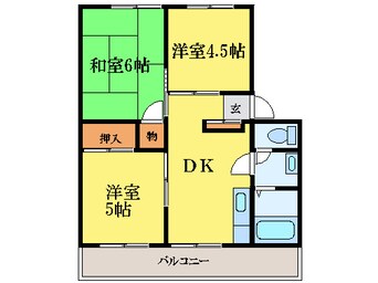 間取図 加渡ビル