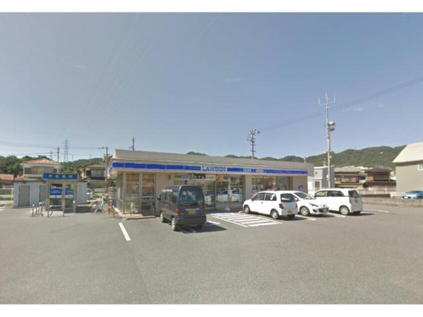 ローソン徳島八万町下福万店(コンビニ)まで960m ガーデンヒルズ柿谷