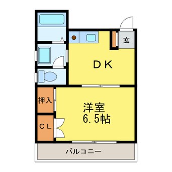 間取図 コーポN