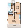 徳島線/佐古駅 車移動 1階 築22年 1LDKの間取り