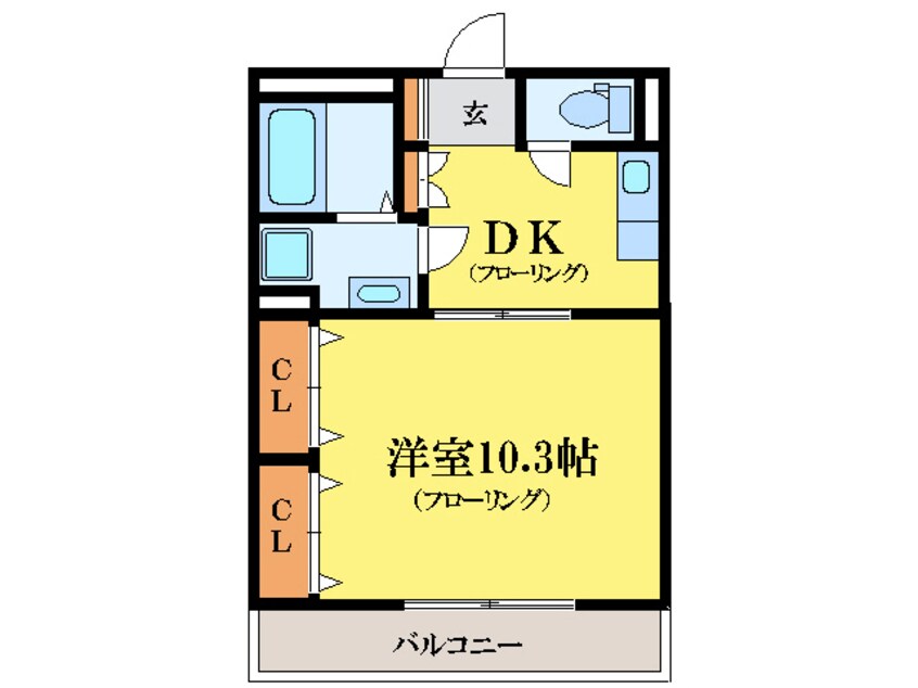 間取図 マメゾン吉野