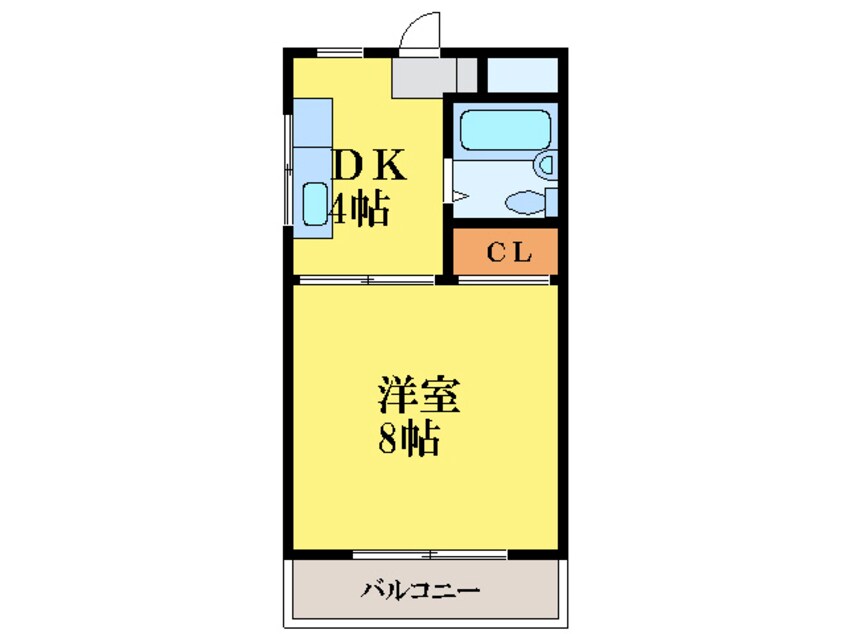 間取図 丸米ハイツ