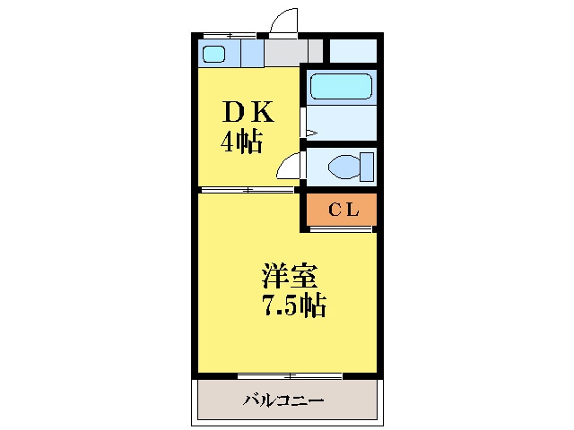 間取り図 丸米ハイツ