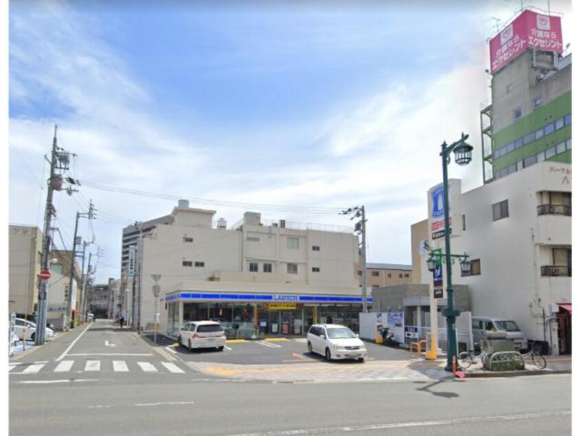 ローソン徳島両国本町店(コンビニ)まで302m コーポ賀川