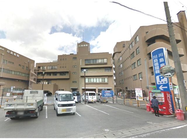 川島会川島病院(病院)まで157m アップルコート