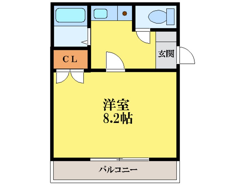 間取図 コーポファーストステージ