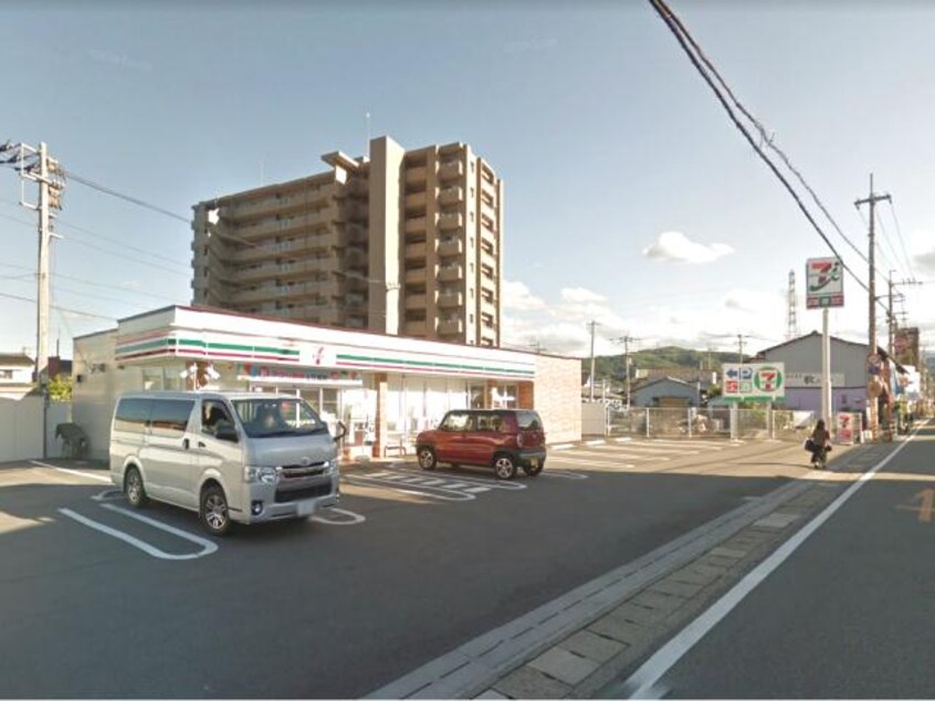 セブンイレブン徳島八万町下福万店(コンビニ)まで399m 徳島市営バス/下福万 徒歩5分 2階 築26年