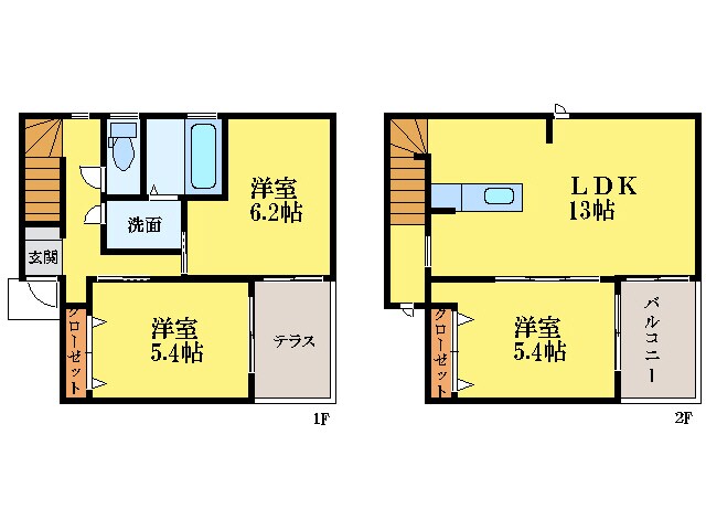 間取り図 エクセレントガーデンエスト