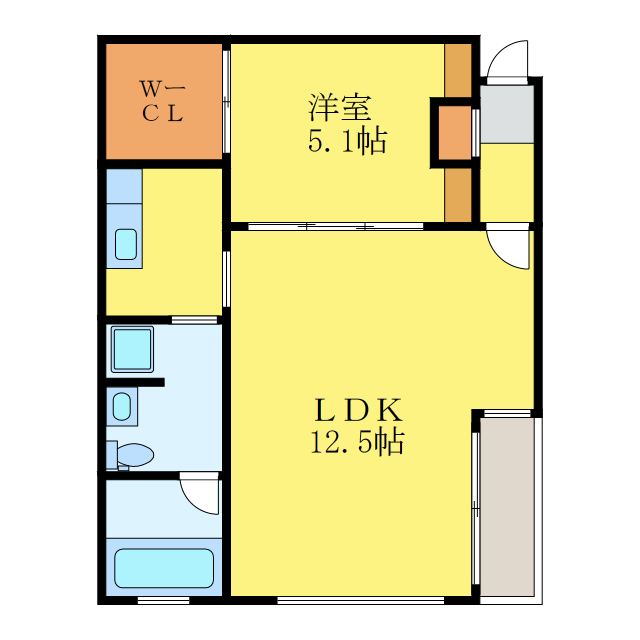 間取り図 ぴーの