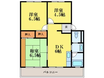 間取図 宇野ビル１