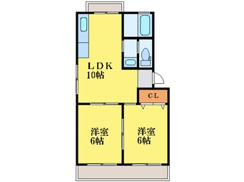 間取図 徳島線/徳島駅 徒歩10分 1階 築31年