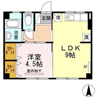 間取図 新浜マンション