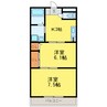 徳島市営バス/南沖洲五丁目 徒歩5分 2階 築19年 2Kの間取り
