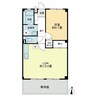 徳島市営バス/工業高校前 徒歩5分 1階 築26年 1LDKの間取り