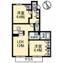 シャーメゾン南田宮の間取図