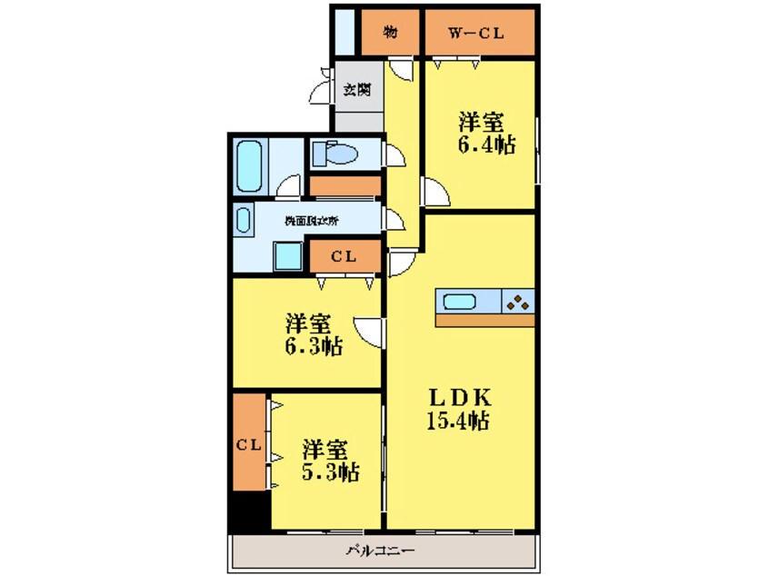 間取図 ホウチビル