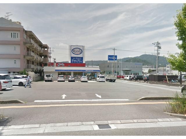 ローソン徳島沖浜二丁目店(コンビニ)まで879m 牟岐線/二軒屋駅 徒歩1分 3階 築25年