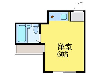 間取図 徳島市営バス/県庁前 徒歩2分 5階 築42年