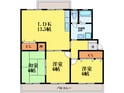 コーポ浜田の間取図