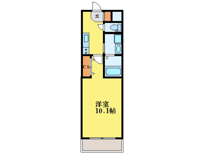 間取図 Ｋクレスト吉野本町