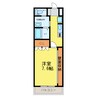 徳島線/鮎喰駅 徒歩10分 2階 築15年 1Kの間取り