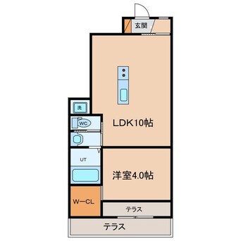 間取図 徳島線/佐古駅 徒歩14分 1階 築7年