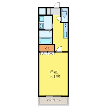 間取図 パークヒルズ庄町