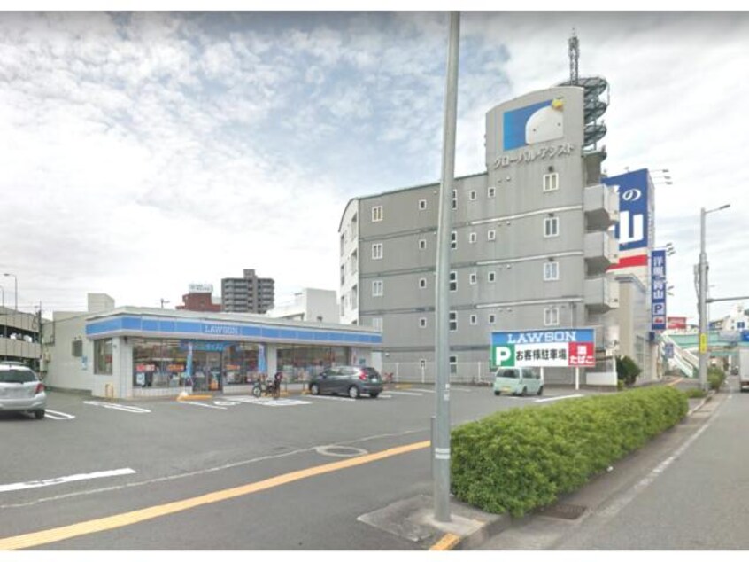 ローソン徳島市民病院前店(コンビニ)まで397m ベレオ助任橋
