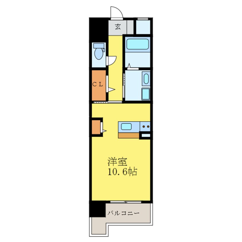 間取図 グランクリュ佐古イースト