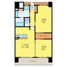 徳島線/徳島駅 徒歩11分 9階 築15年 2LDKの間取り