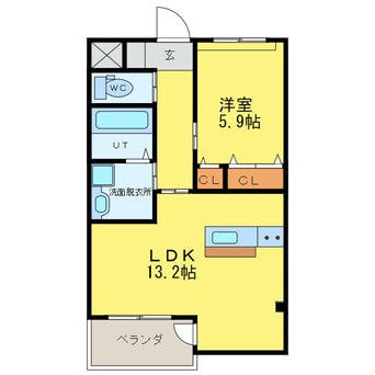 間取図 ベルクレール東吉野