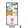 高徳線/徳島駅 徒歩30分 2階 築17年 1Kの間取り