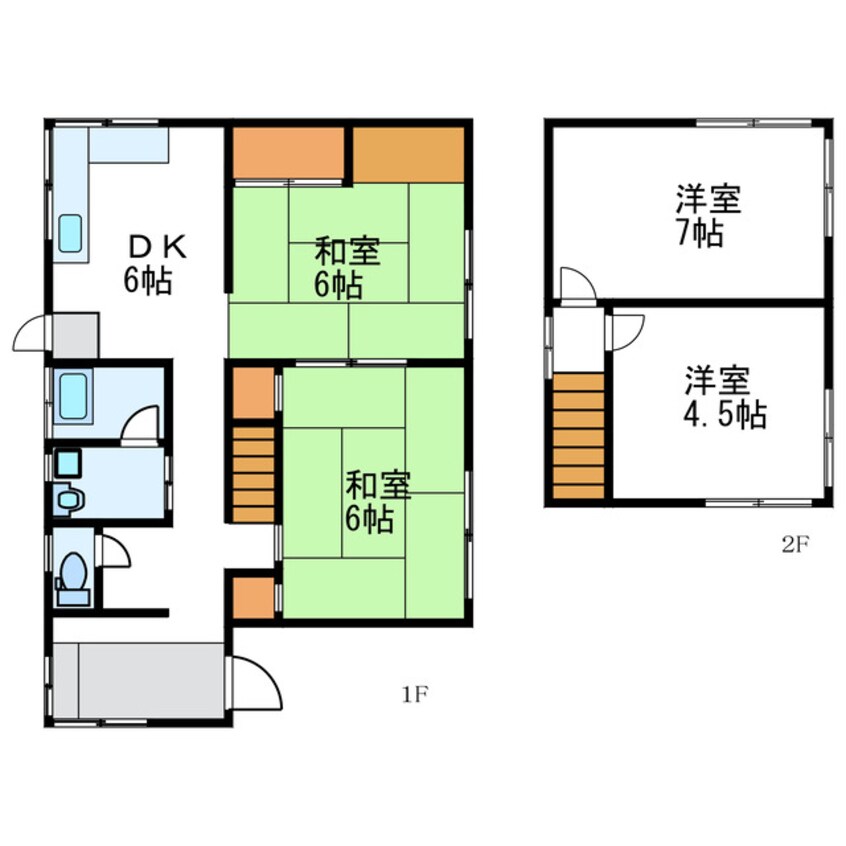 間取図 川内一戸建て