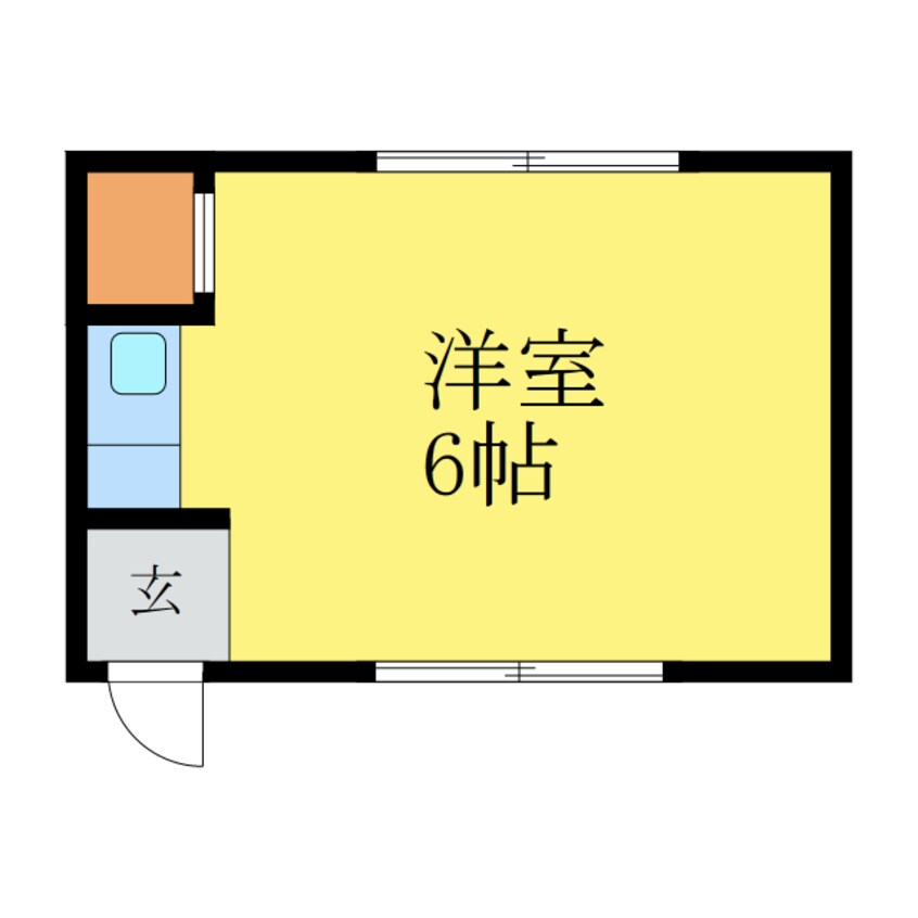 間取図 ｼﾉﾊﾗﾋﾞﾙ