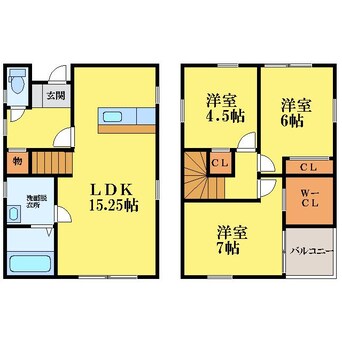 間取図 フィットセル千秋