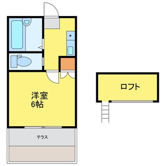 間取図 徳島線/徳島駅 徒歩28分 1階 築33年