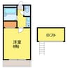 徳島線/徳島駅 徒歩28分 2階 築35年 1Kの間取り