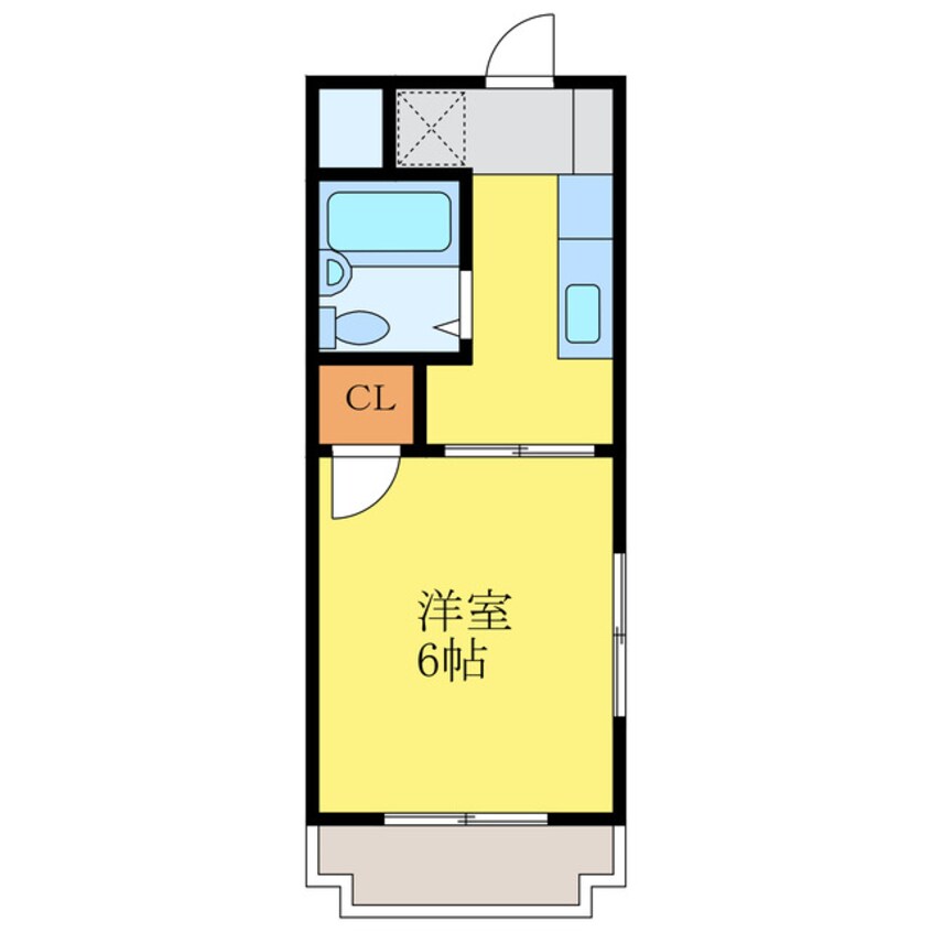 間取図 清水ハイツ