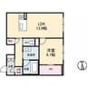 徳島線/佐古駅 徒歩16分 1階 築浅 1LDKの間取り