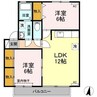 徳島線/蔵本駅 徒歩23分 2階 築27年 2LDKの間取り
