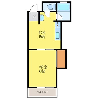 間取図 エクセルハイツ