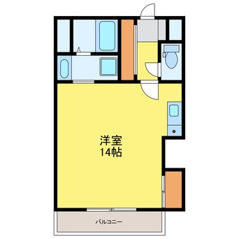 間取図 モデルナマンションⅢ