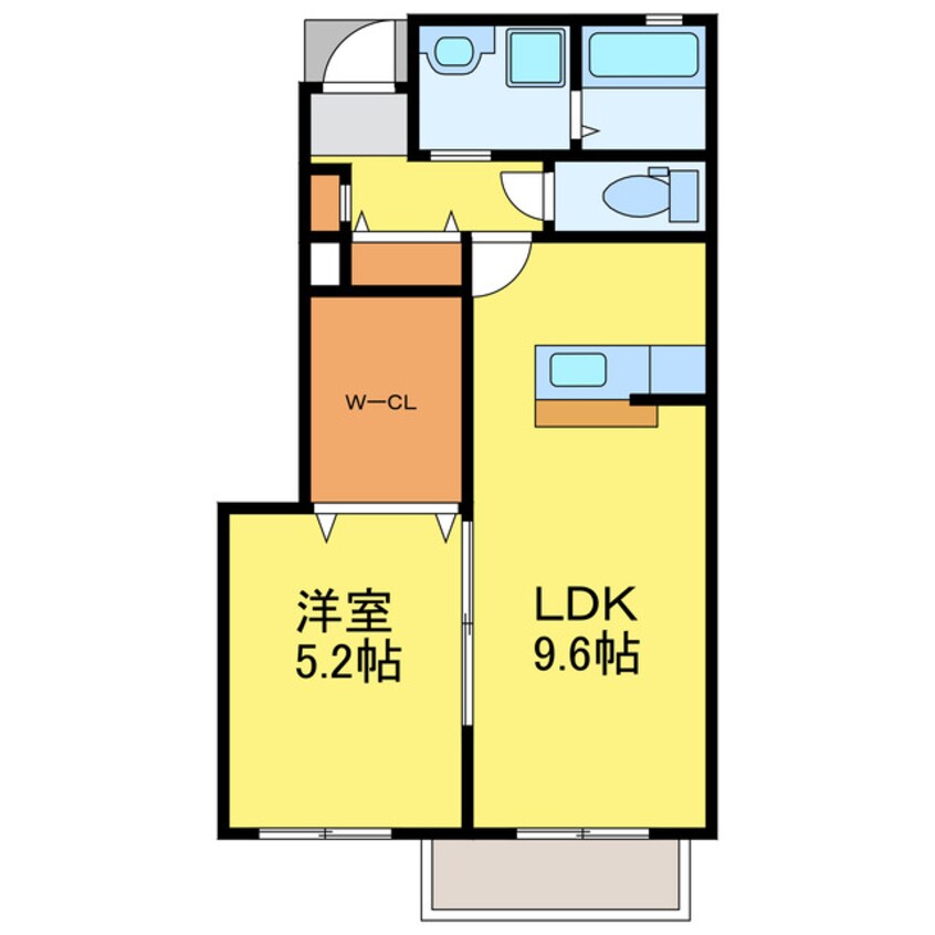 間取図 牟岐線/阿波赤石駅 徒歩10分 1階 築15年