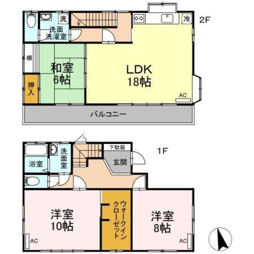 間取図 山城戸建て