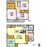 北常三島町3丁目戸建て 4LDKの間取り