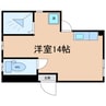 高徳線/徳島駅 徒歩24分 2階 築40年 1Rの間取り